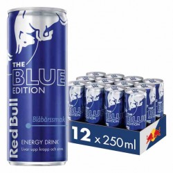 Red Bull Blue (Blåbärssmak) 250ml