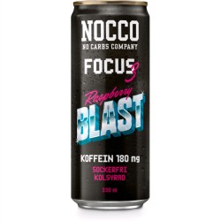 Nocco Focus Raspberry 33cl 