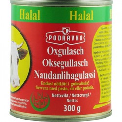 Oxgulasch Pod Halal 300gr