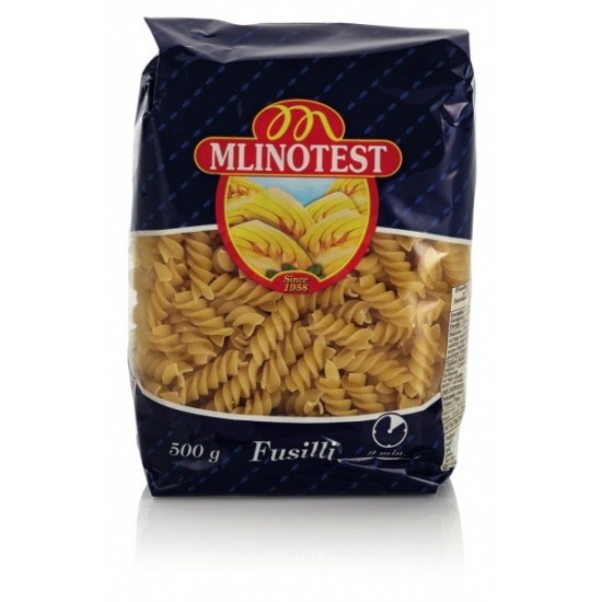 Mlinotest Pasta Fusilli Blå 500 gr