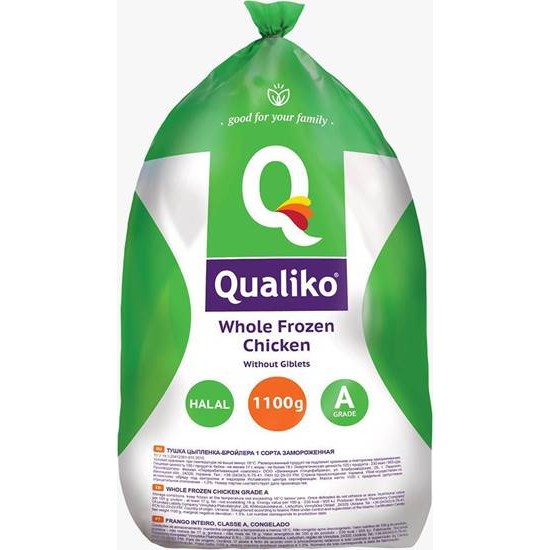 Kyckling Hel Qualiko 1,1kg*10